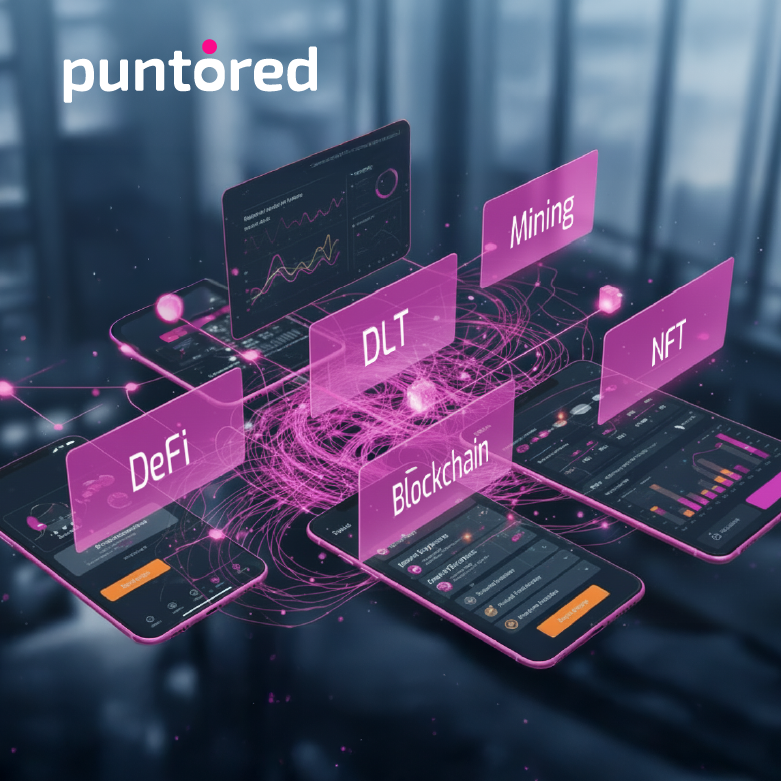 Gráfica ilustrativa del ecosistema Fintech con experiencias embebidas