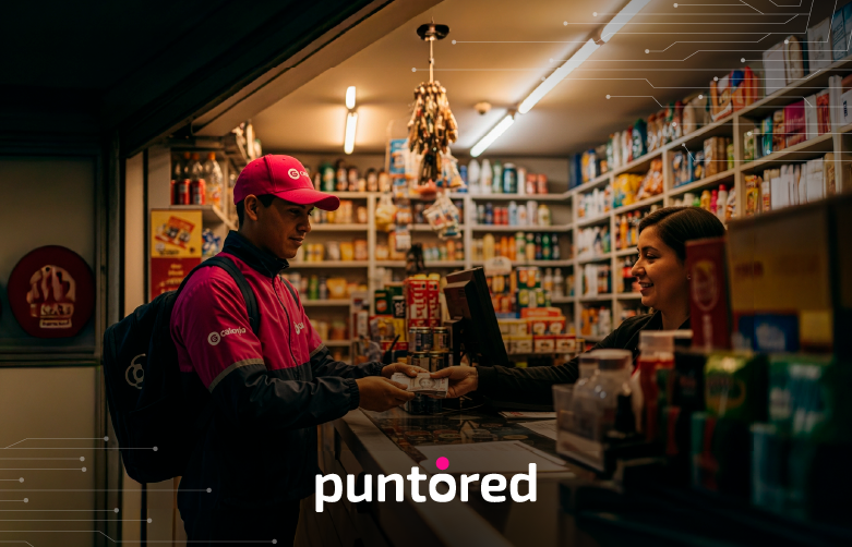 Gráfico que muestra la eficiencia y automatización de los pagos masivos en Colombia dentro de la economía independiente.