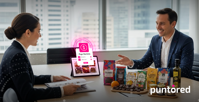 Gráfico que muestra la optimización de pagos masivos a proveedores mediante soluciones digitales