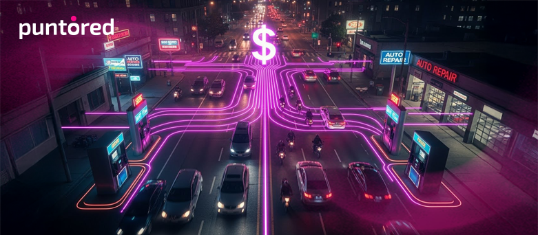 Hero gráfico sobre Pagos B2B en movilidad y su arquitectura para 2026